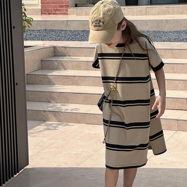 ボーダーワンピース90 ファミリア♡ 90 美品 ボーダーワンピース 皇室