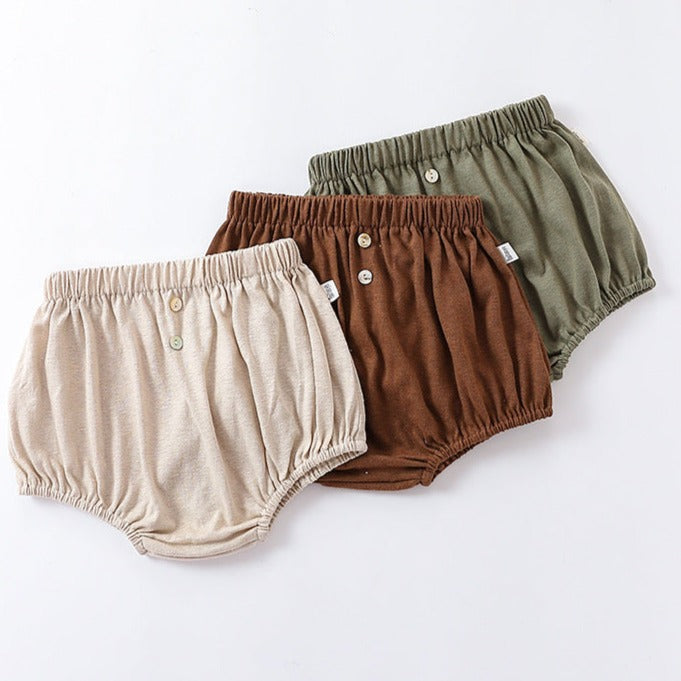 hellolupo bloomer brown 3パンツ　ブルマ 73‐100】ダブルボタンブルマ｜ELMO-こども服エルモ- – こども服ELMO