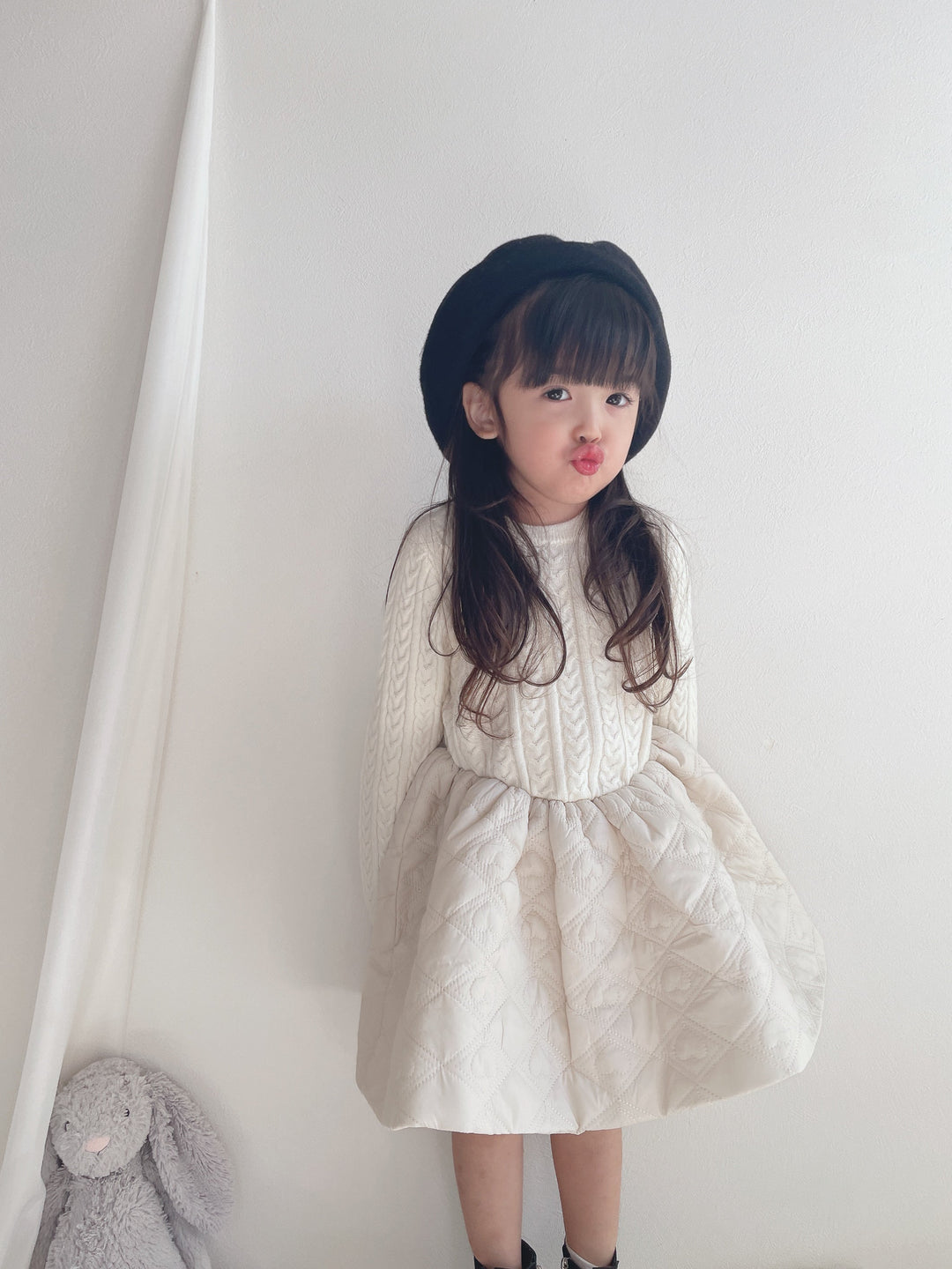 ふんわり広がる♡大人可愛い切替ワンピース👗💓