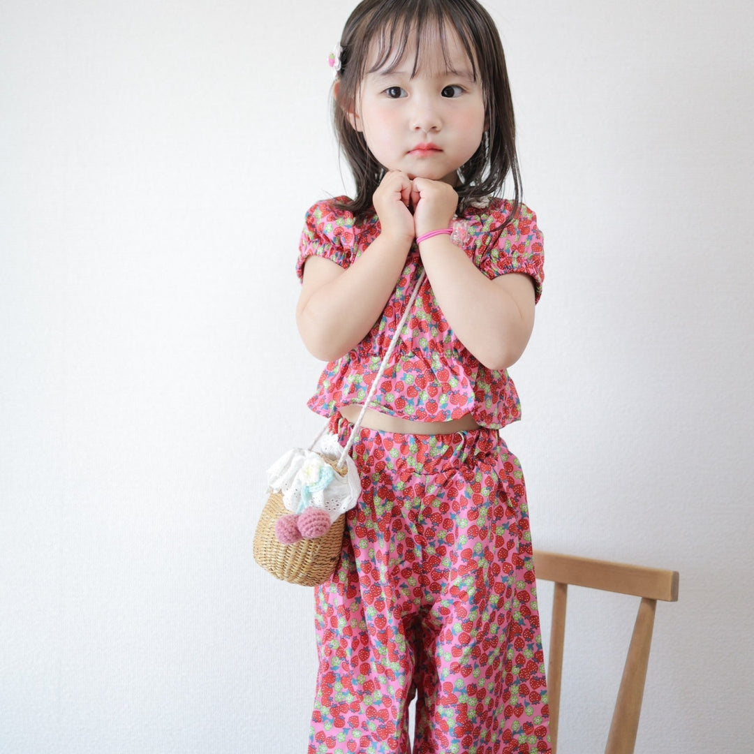 おしゃれが大好きな女の子に♡花柄とふんわり袖で、夏の主役スタイルに！
