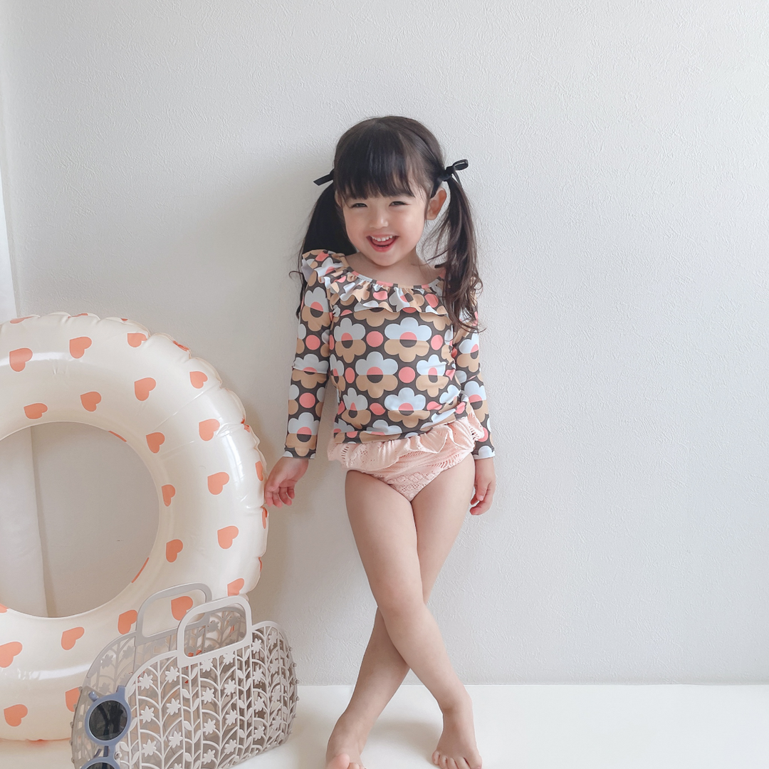 異素材MIXがオシャレなセパレートスイムウェア☆