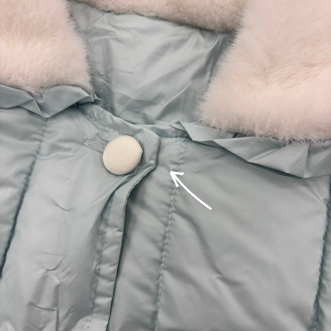 【即納(アウトレット)※3-5営業日程度で発送予定】【100】ボアデザインパデッドコート