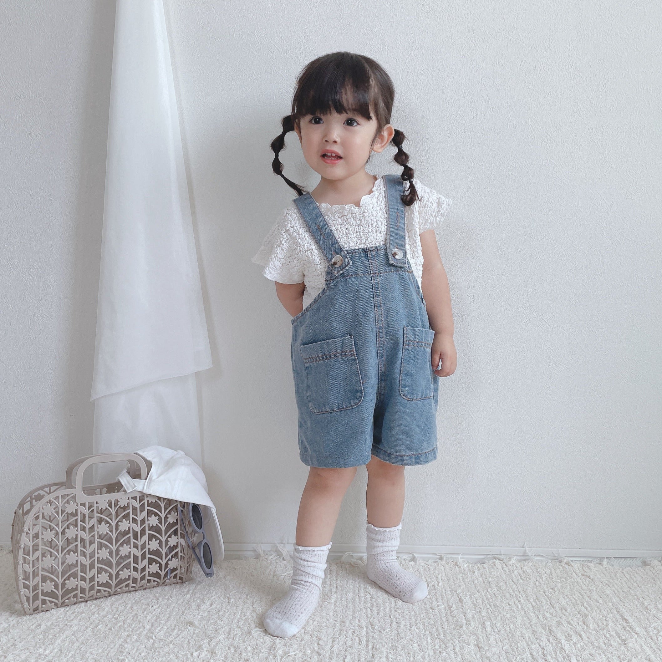 Hello lupo デニムサロペット　18-24m hello lupo 18-24m HELLO LUPO - メルカリ