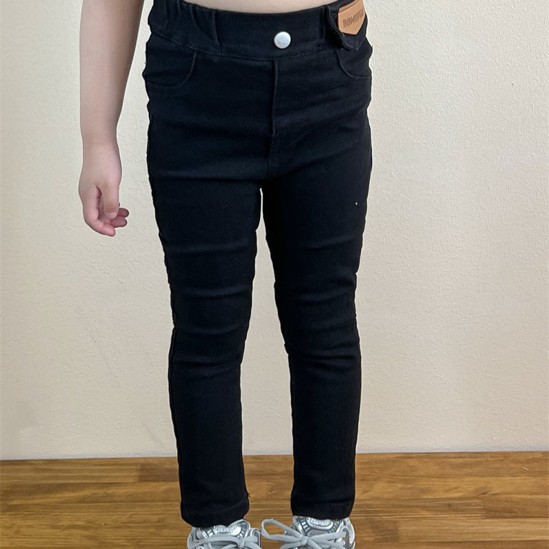 【90-140】スキニーシンプルパンツ