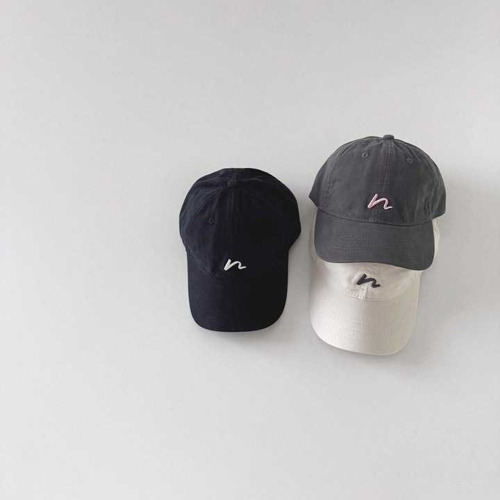 【52-54cm】ワンポイントデザインキャップ