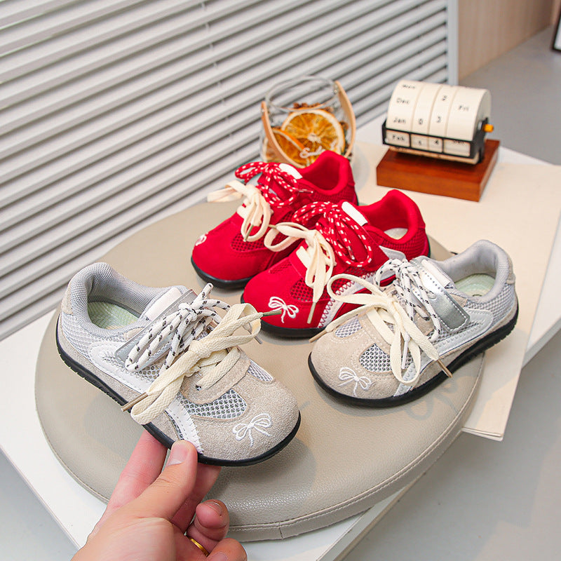 【14.5-22.0】ダブルシューレーススニーカー