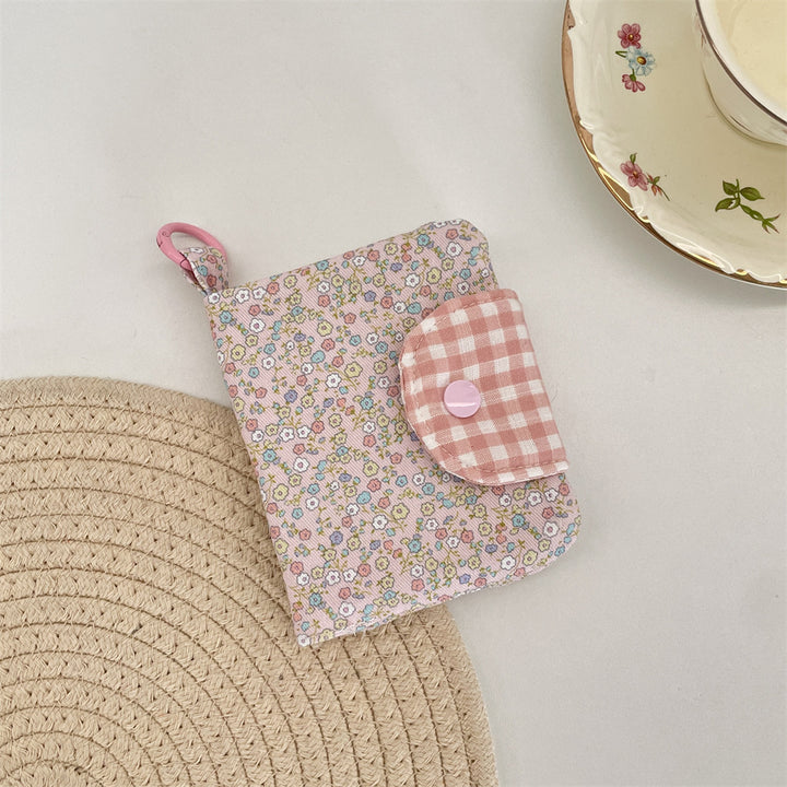 パターンプリント多機能ポーチ