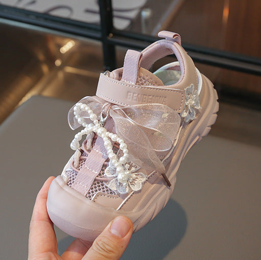 【16.0-21.5】デコラティブメッシュスニーカー