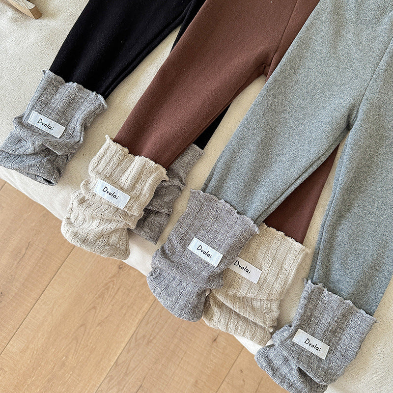 【90-150】レッグウォーマー風レギンス