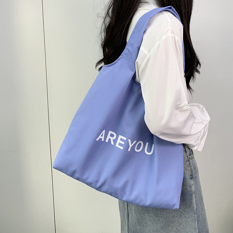 フロントロゴショルダーバッグ