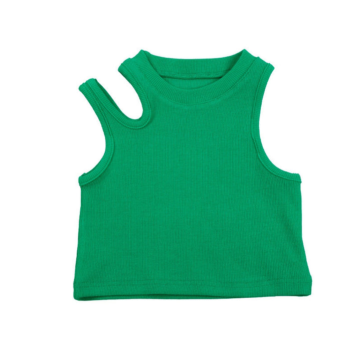 【90-140】アシンメトリーノースリトップス