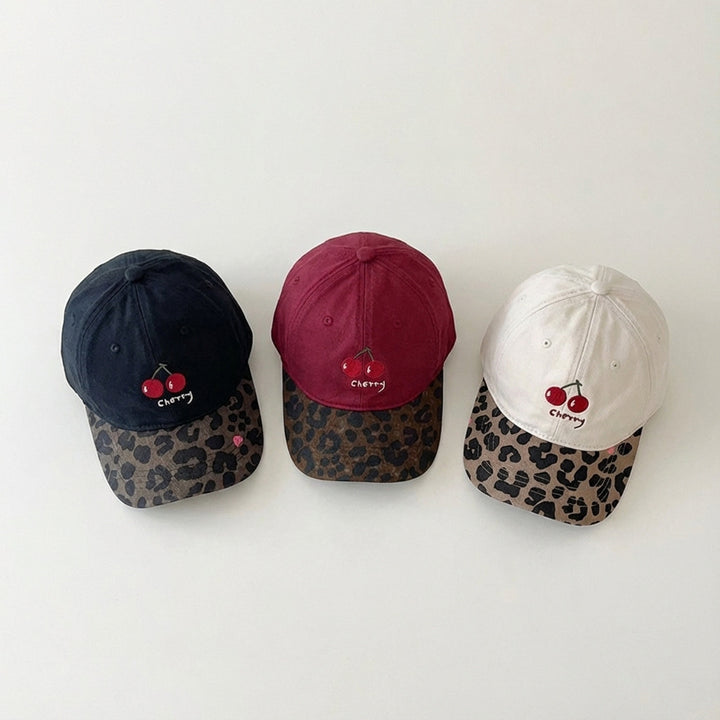 【52-54cm】レオパード柄キャップ