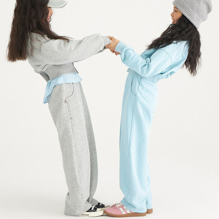 【120-150】ロゴデザインスポーティーセットアップ