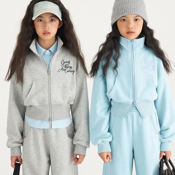 【120-150】ロゴデザインスポーティーセットアップ