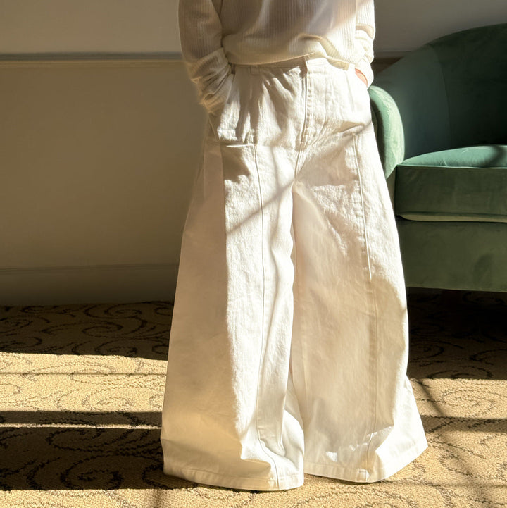 【100-150】ビッグシルエットワイドパンツ