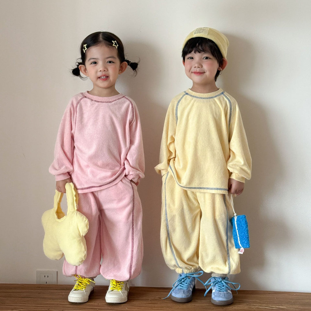 【80-150】ラインデザインリラックスセットアップ