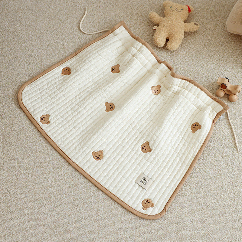 パターンプリントキルティングカーテン