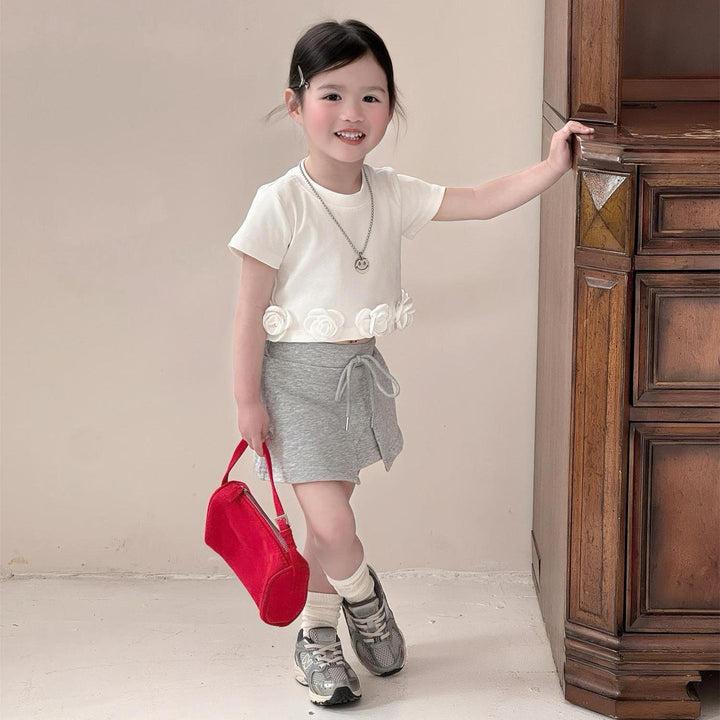 【90-140】ラップ風ミニスカート