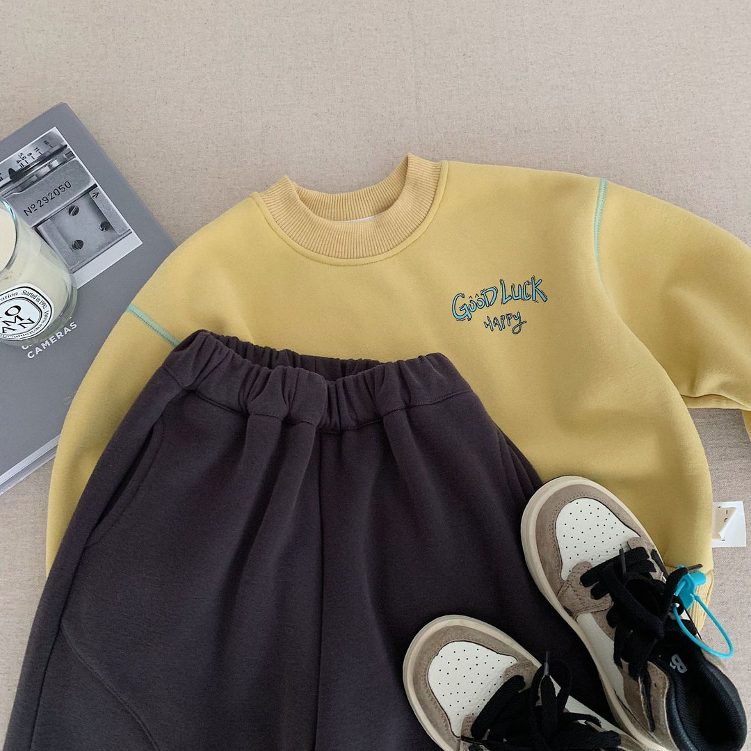 【90-140】GOOD LUCKトレーナー