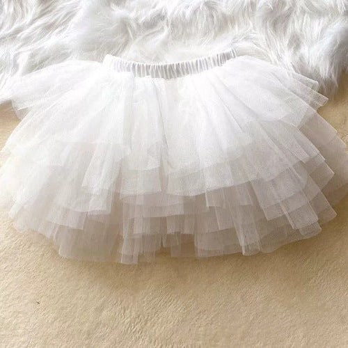 【80-140】チュールミニスカート