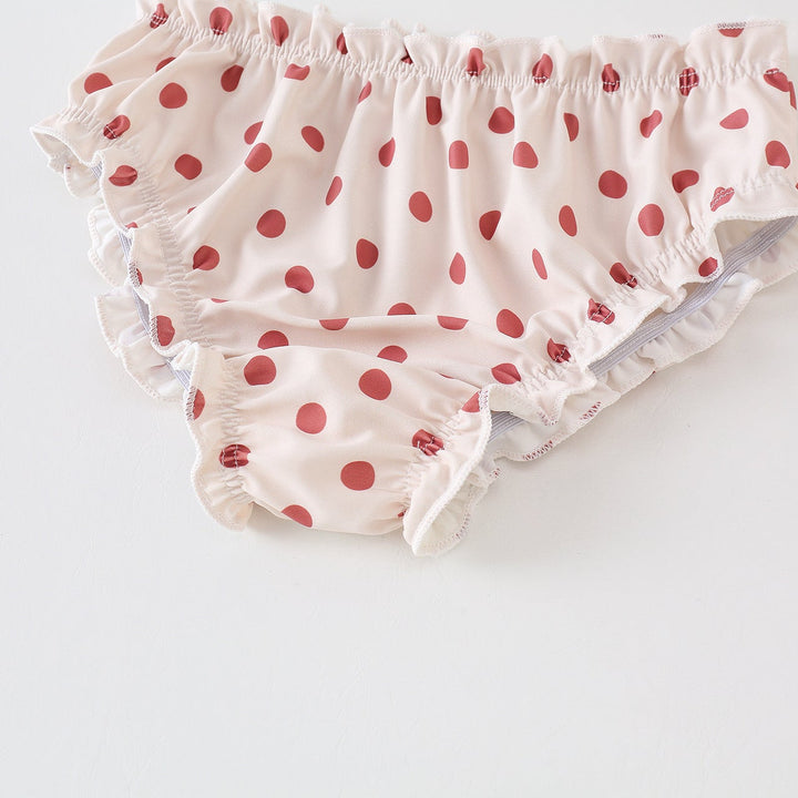 【90-140】シャーリングデザインセパレートスイムウェア