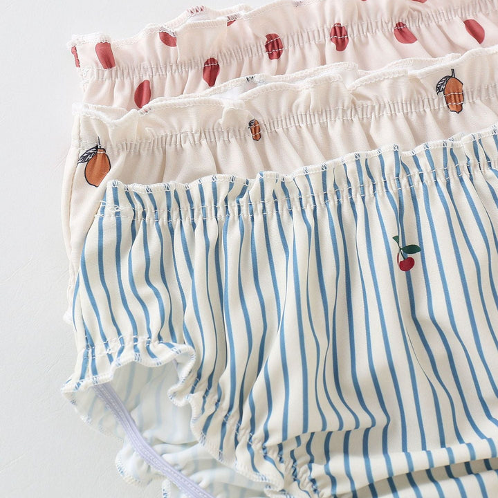 【90-140】シャーリングデザインセパレートスイムウェア