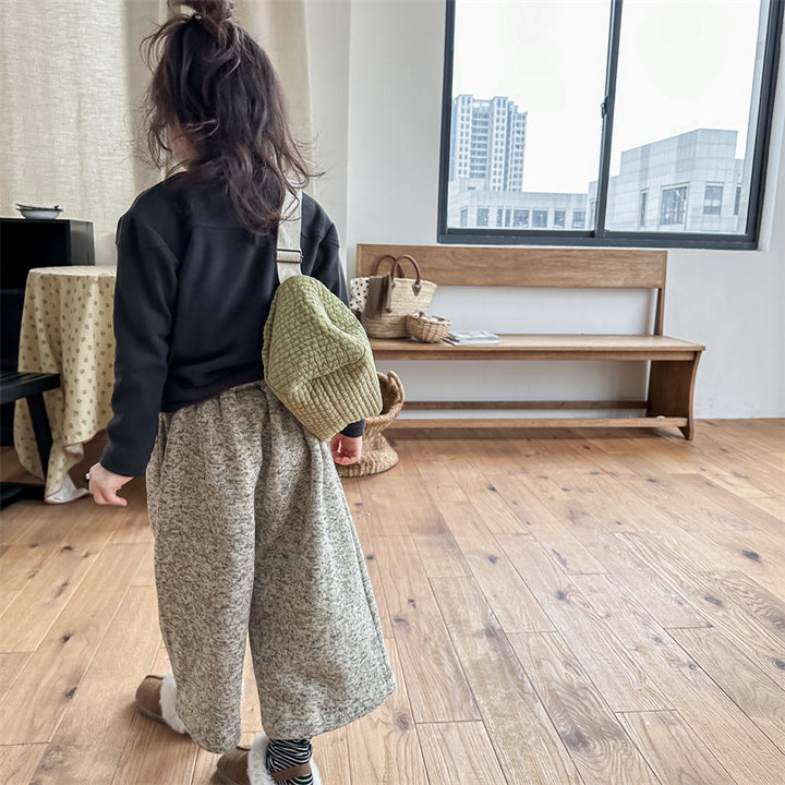 【baby＆kids】リラックスワイドパンツ