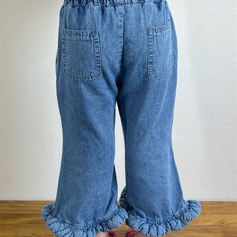 【90-140】ヘムデザインホルターネック×パンツセット