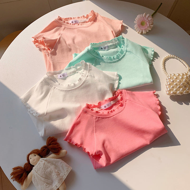 【90-140】シンプルメロウTシャツ