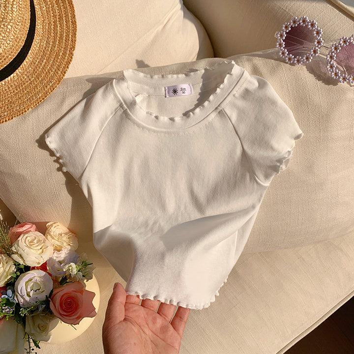 【90-140】シンプルメロウTシャツ