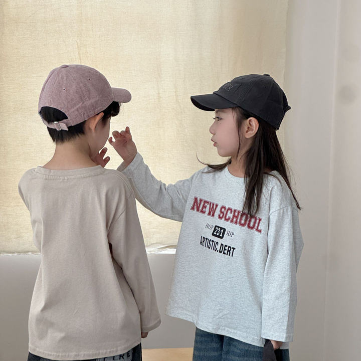 【80-150】フロントロゴプリントロンT