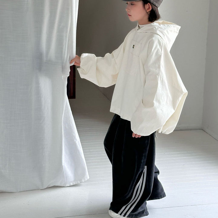 【90-150】ラインデザインルーズワイドデニム