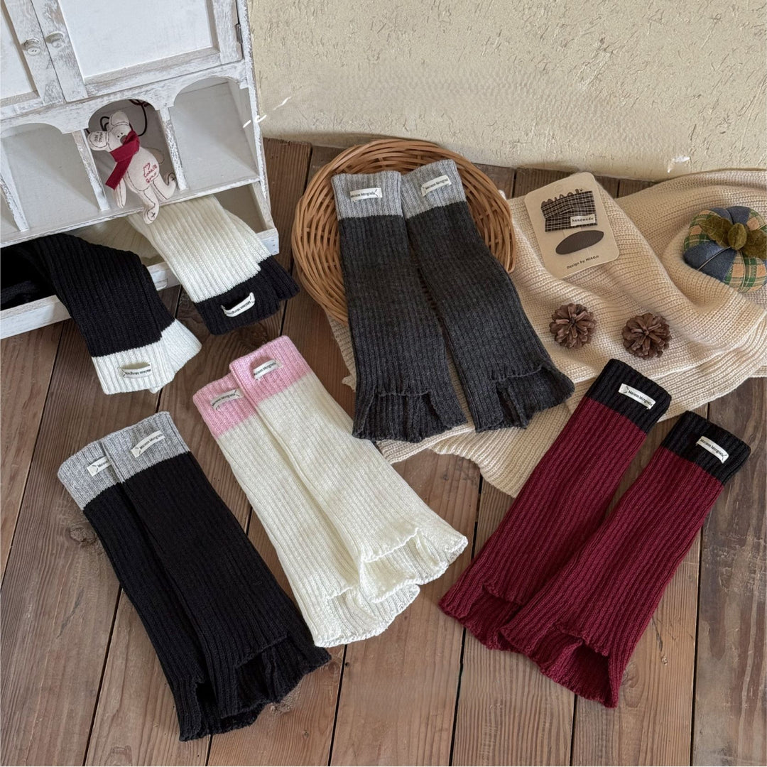 ヘムデザインレッグウォーマー