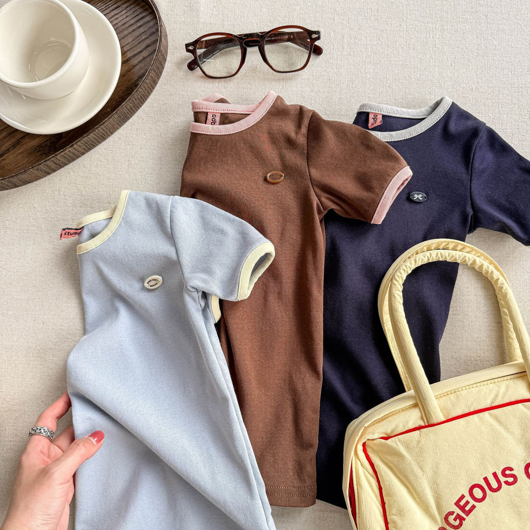 【80-130】Tシャツミニワンピース