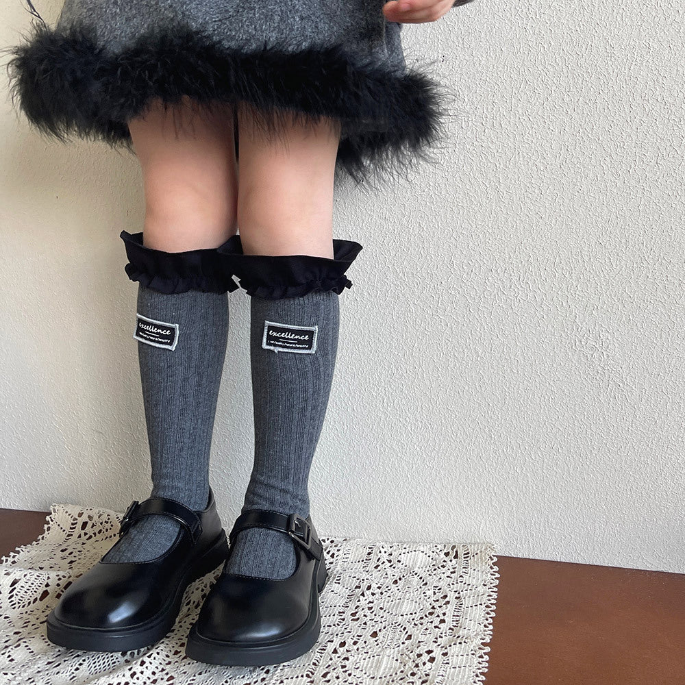 【1-11歳】フリル付きソックス