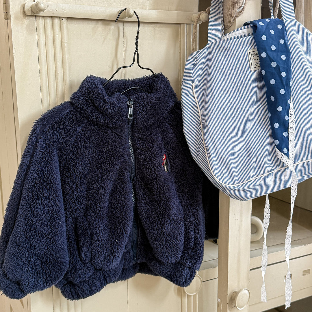 【80-130】サイドラインフリースジャケット