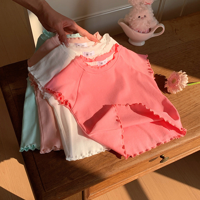 【90-140】シンプルメロウTシャツ