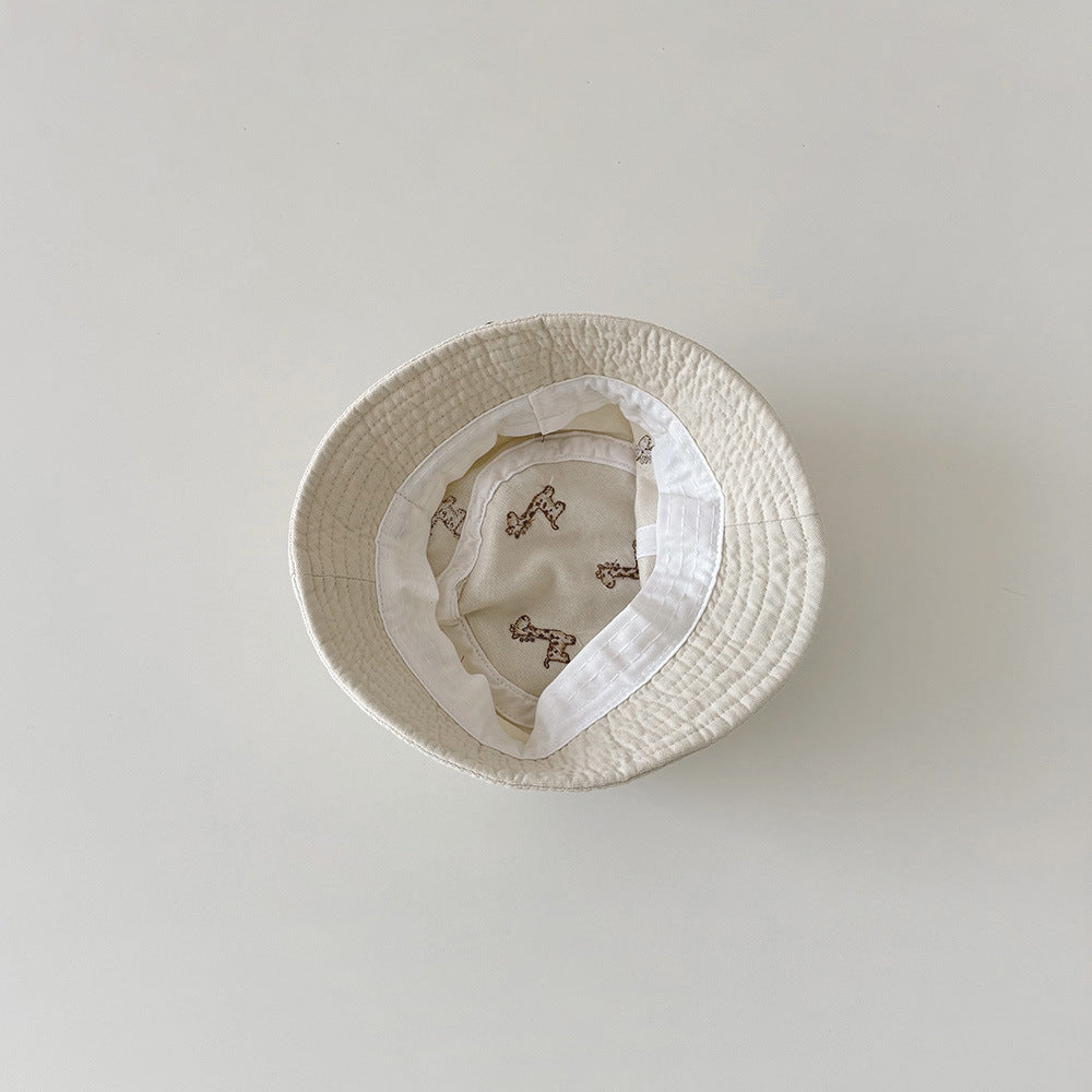 【46-50cm】キリン柄ハット