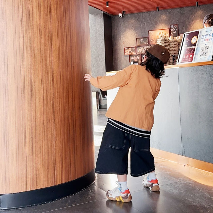 【16.0-22.0】クールデザインメッシュスニーカー