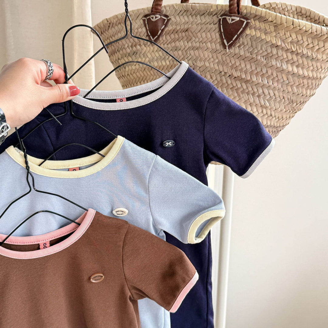 【80-130】Tシャツミニワンピース