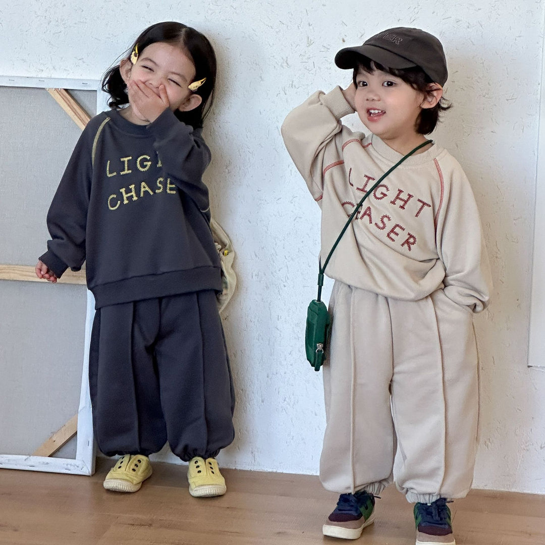 【80-150】LIGHT CHASERスウェットセットアップ