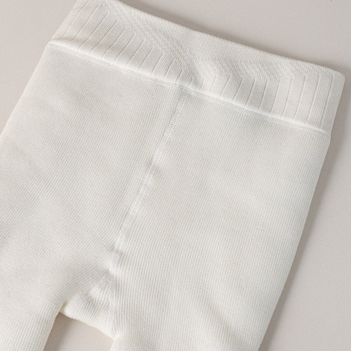 【100-155】リブレッグウォーマー付きレギンス