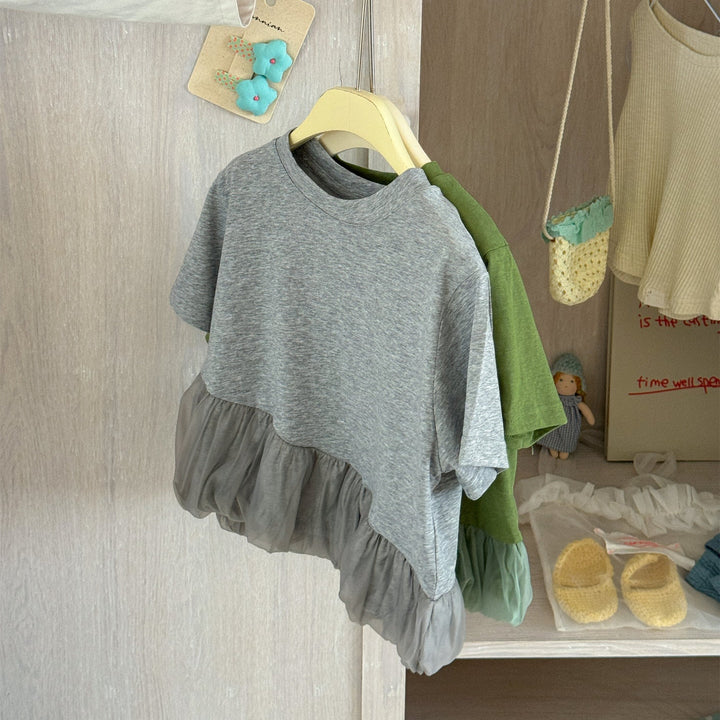 【90-140】裾バルーンTシャツ