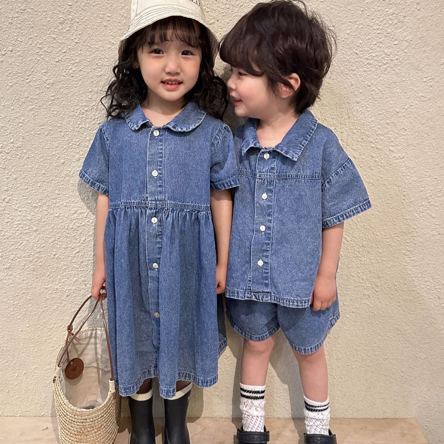 デニムワンピース｜ELMO-こども服エルモ- – こども服ELMO