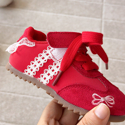 【13.5-20.0】レースデザインスニーカー