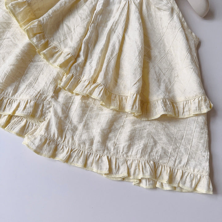 【90-140】フリルデザインホルターネックセットアップ