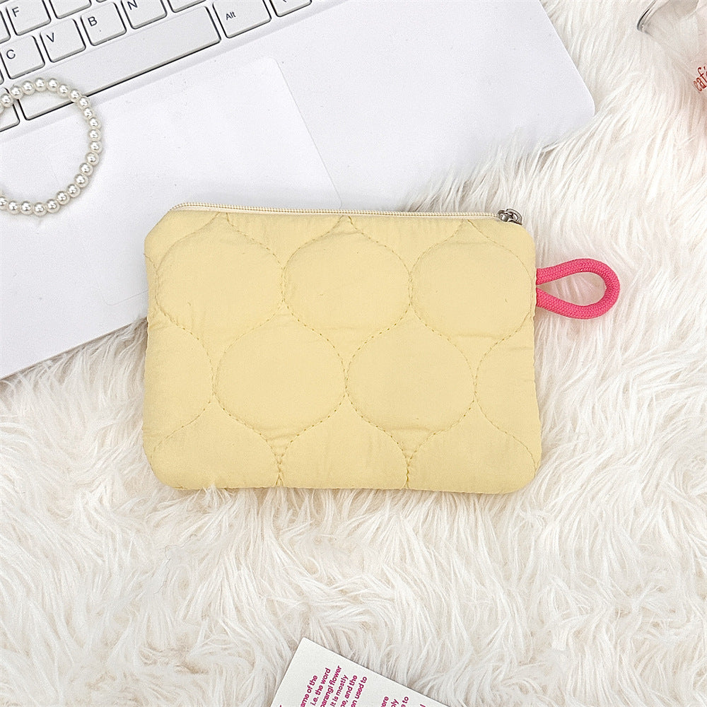 キルティングデザインポーチ