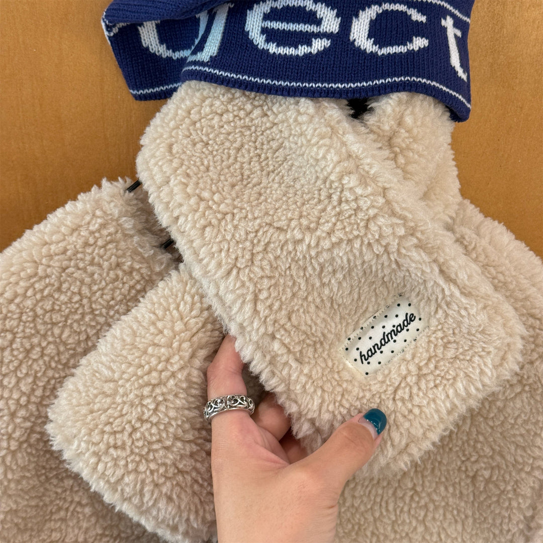 【80-130】マフラー付きボアジャケット