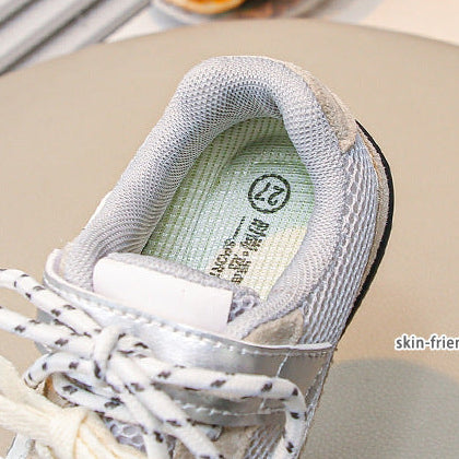 【14.5-22.0】ダブルシューレーススニーカー