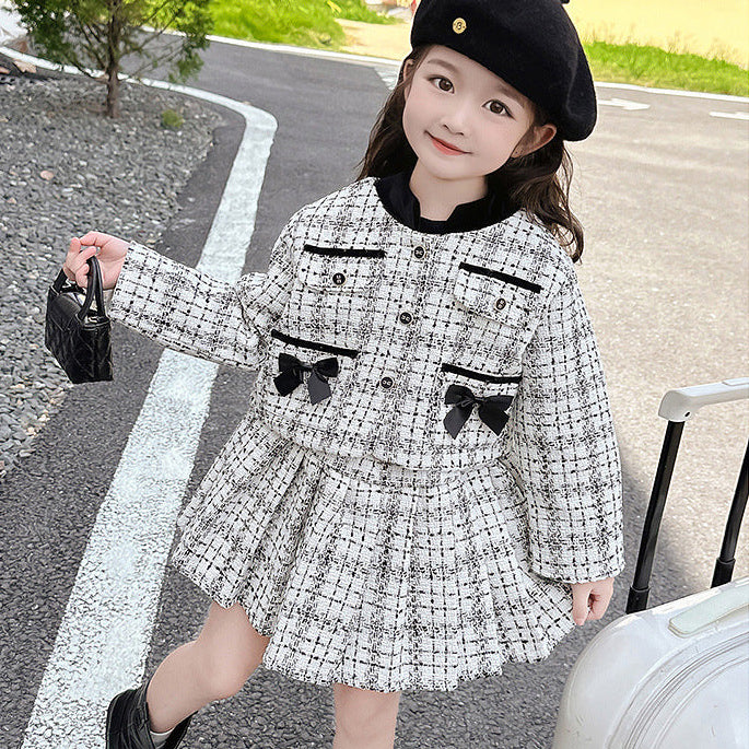 【90-140】パターンプリントリボンモチーフセットアップ